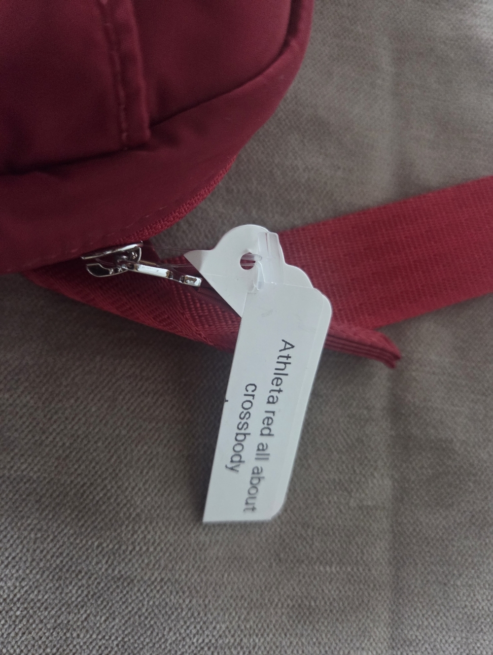 Athleta Redish Pink Women's Belt Bag - Picture 2 of 10